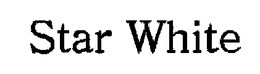 STAR WHITE trademark