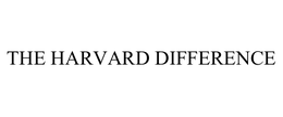 THE HARVARD DIFFERENCE trademark