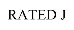 RATED J trademark