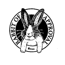 BERNIE RABBIT OF APPROVAL trademark
