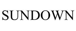 SUNDOWN trademark