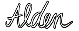 ALDEN trademark