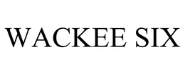 WACKEE SIX trademark