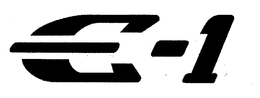 E-1 trademark