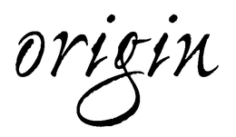 ORIGIN trademark