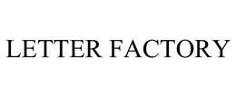 LETTER FACTORY trademark