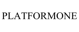 PLATFORMONE trademark