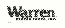 WARREN FROZEN FOODS, INC. trademark