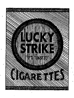 LUCKY STRIKE IT'S TOASTED CIGARETTES trademark
