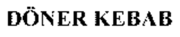 DONER KEBAB trademark