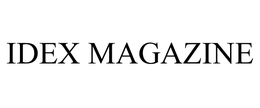 IDEX MAGAZINE trademark
