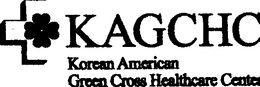 KAGCHC KOREAN AMERICAN GREEN CROSS HEALTHCARE CENTER trademark