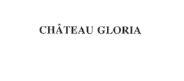 CHATEAU GLORIA trademark