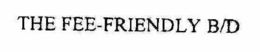 THE FEE-FRIENDLY B/D trademark