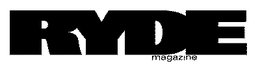 RYDE MAGAZINE trademark