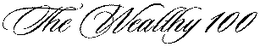 THE WEALTHY 100 trademark