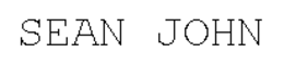 SEAN JOHN trademark