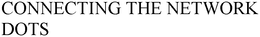 CONNECTING THE NETWORK DOTS trademark