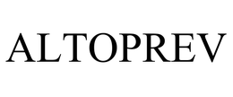 ALTOPREV trademark