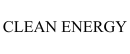 CLEAN ENERGY trademark