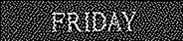 FRIDAY trademark