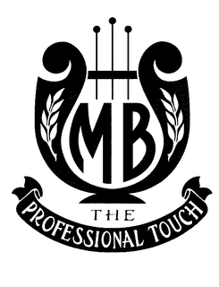 MB THE PROFESSIONAL TOUCH trademark