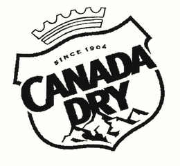 CANADA DRY SINCE 1904 trademark