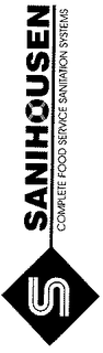 S SANIHOUSEN COMPLETE FOOD SERVICE SANITATION SYSTEMS trademark