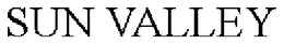 SUN VALLEY trademark