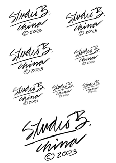 STUDIO B. CHINA trademark