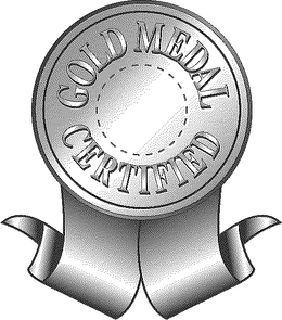 GOLD MEDAL CERTFIED trademark