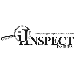 IINSPECT DAIRIES - "UDDERLY INTELLIGENT" INSPECTION FORCE AUTOMATION trademark