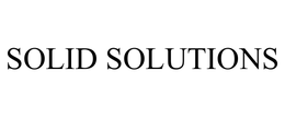 SOLID SOLUTIONS trademark