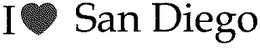 I SAN DIEGO trademark