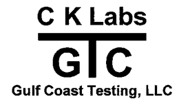 C K LABS, GULF COAST TESTING, LLC trademark