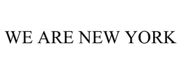 WE ARE NEW YORK trademark