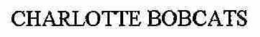 CHARLOTTE BOBCATS trademark