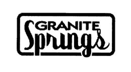 GRANITE SPRINGS trademark