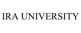 IRA UNIVERSITY trademark