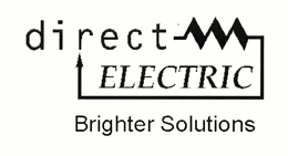 DIRECT ELECTRIC BRIGHTER SOLUTIONS trademark