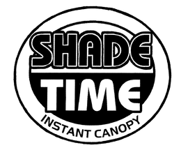 SHADE TIME INSTANT CANOPY trademark