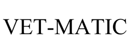 VET-MATIC trademark