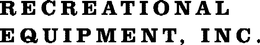 RECREATIONAL EQUIPMENT, INC. trademark