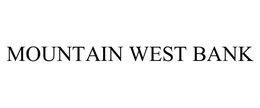 MOUNTAIN WEST BANK trademark