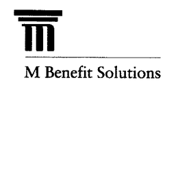 M BENEFIT SOLUTIONS trademark