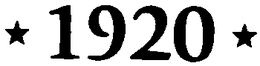 1920 trademark
