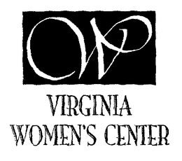 W VIRGINIA WOMEN'S CENTER trademark