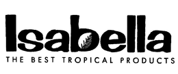 ISABELLA THE BEST TROPICAL PRODUCTS trademark