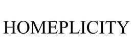 HOMEPLICITY trademark