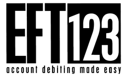 EFT123 ACCOUNT DEBITING MADE EASY trademark
